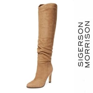 Chic Sigerson Morrison Tan Genuine Leather Boots